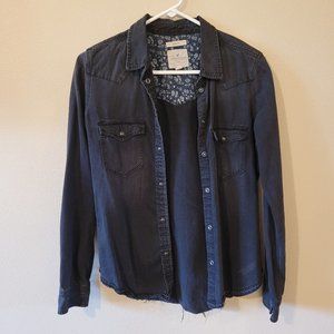 AE Faded Black Utility Jacket